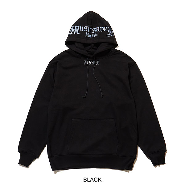 SALE セール MSML エムエスエムエル BLACK LETTER HOODIE メンズ