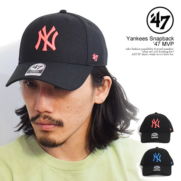 47Brand フォーティーセブン キャップ '47 Yankees Snapback MVP