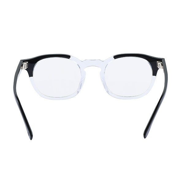 OWN オウン サングラス #06 BLACK×CLEAR/CLEAR メンズ ツ−トン メガネ