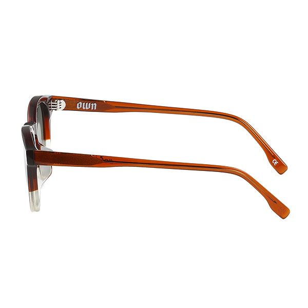 オウン サングラス OWN #06 BROWN×KIHAKU / GREEN メンズ メガネ
