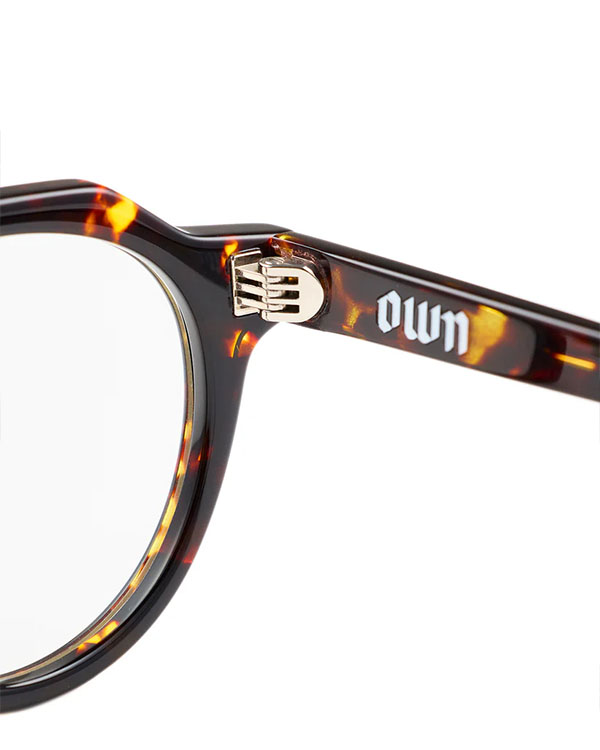 オウン サングラス OWN #09 TORTOISE / CLEAR メンズ ボストンタイプ