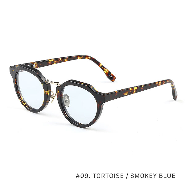 オウン サングラス OWN #09 TORTOISE/SMOKEY BLUE メンズ ボストン