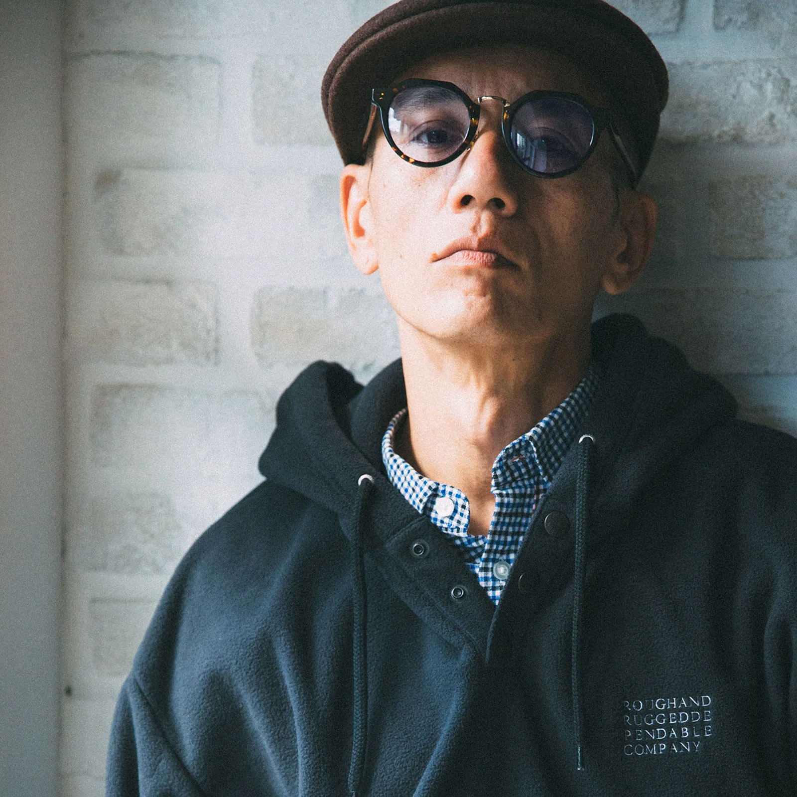 オウン サングラス OWN #09 TORTOISE/SMOKEY BLUE メンズ ボストン