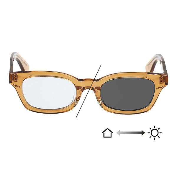 OWN オウン #11 GREY BLUE / CLEAR to GREY (調光) メンズ サングラス クリアフレーム メガネ 調光レンズ ボストンタイプ 送料無料 atfacc オウン サングラス OWN #12 CLEAR BROWN / to GREY (調光) メンズ アイ