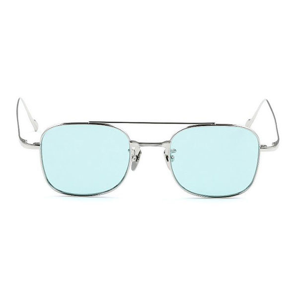 オウン サングラス OWN #13 SILVER TITANIUM / CLEAR GREEN メンズ