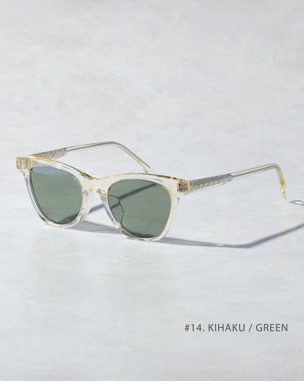 オウン サングラス OWN #14 KIHAKU / GREEN メンズ メガネ