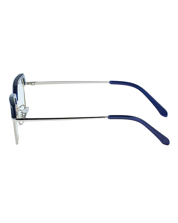 新品未使用 Own 亜州眼鏡 #16 コンビネーションブロウ オウン サングラス オウン サングラス OWN #16 BLUE / CLEAR メンズ メガネ