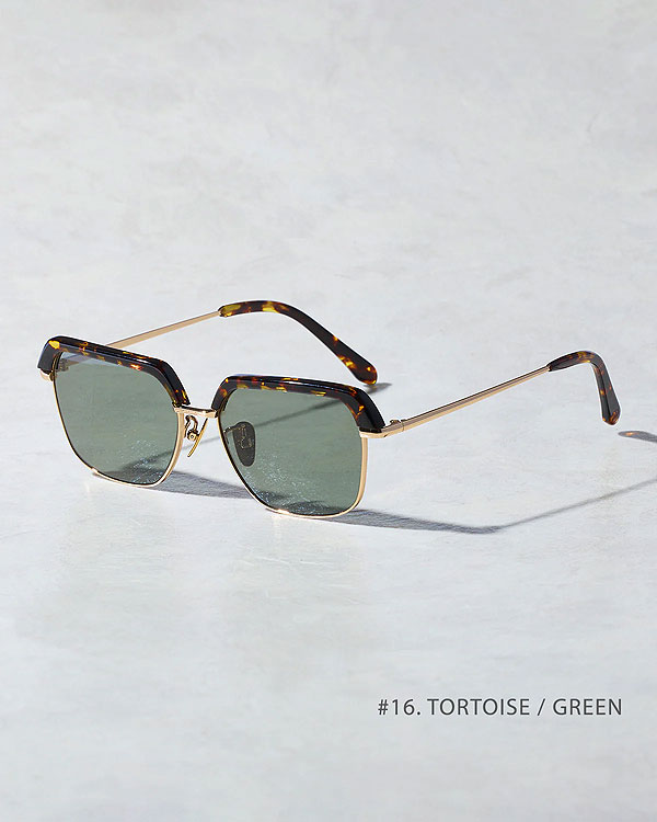 オウン サングラス OWN #16 TORTOISE / GREEN メンズ メガネ