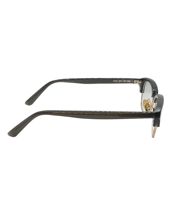 オウン サングラス OWN #19 GREY BROWN / CLEAR メンズ メガネ ブロウ