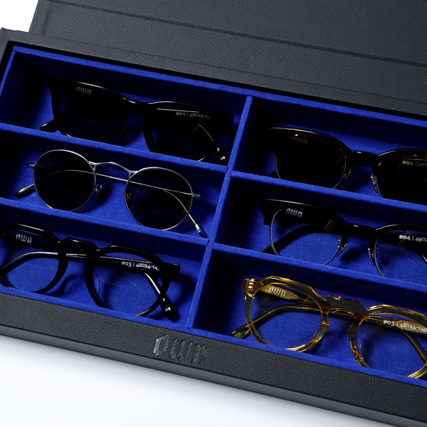 OWN サングラス ケース付き OWN オウン メガネケース アイウェアケース コレクションケース ハード