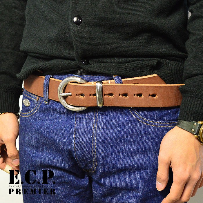 イーシーピー ベルト E.C.P. PREMIER LEATHER BELT : prm003