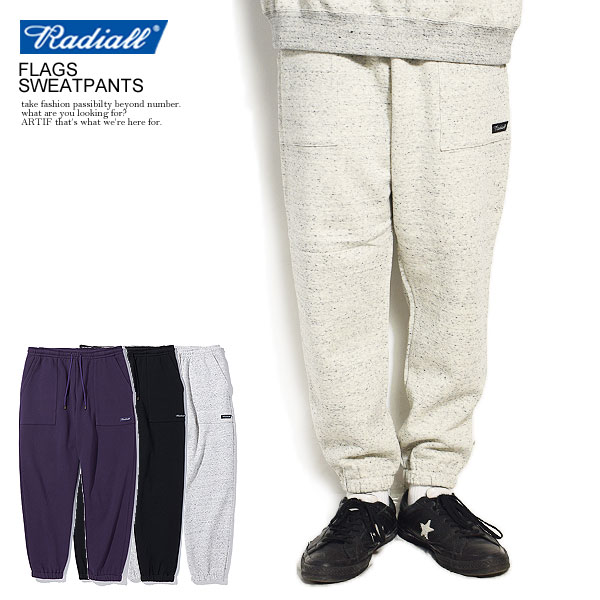 SALE セール RADIALL ラディアル パンツ FLAGS SWEATPANTS メンズ