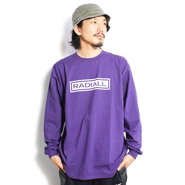 ラディアル Tシャツ RADIALL WHEELS - CREW NECK T-SHIRT L/S