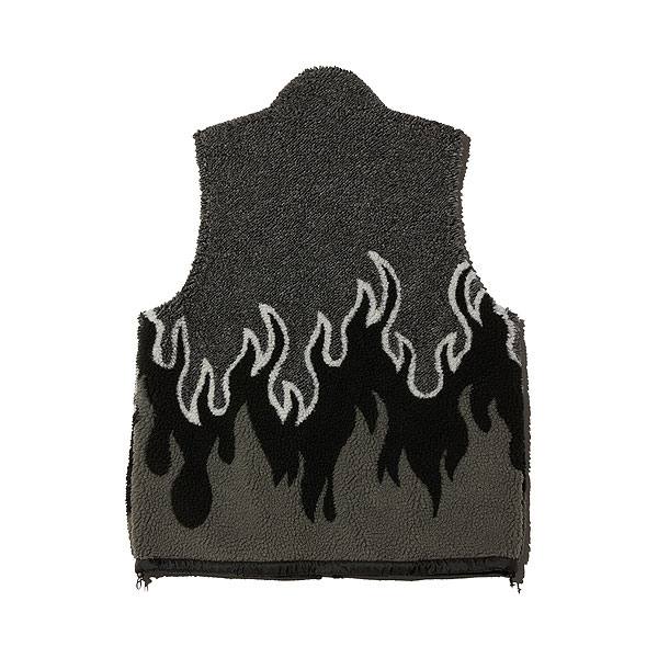 ラディアル ベスト RADIALL FLAMES - ZIP UP VEST radiall メンズ