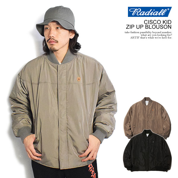 SALE セール ラディアル ジャケット RADIALL CISCO KID - ZIP UP BLOUSON radiall メンズ プリマロフト  送料無料 ストリート : rad-23aw-jk006 : ARTIF - 通販 - Yahoo!ショッピング