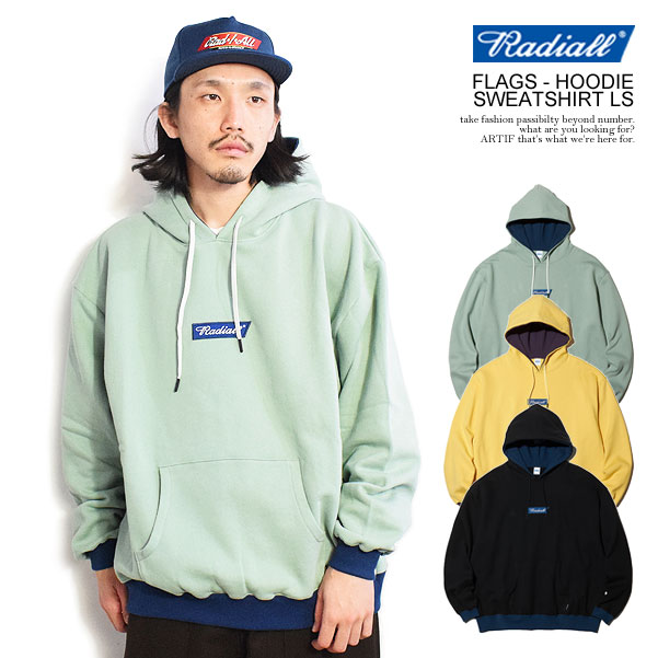 SALE セール ラディアル パーカー RADIALL FLAGS - HOODIE SWEATSHIRT