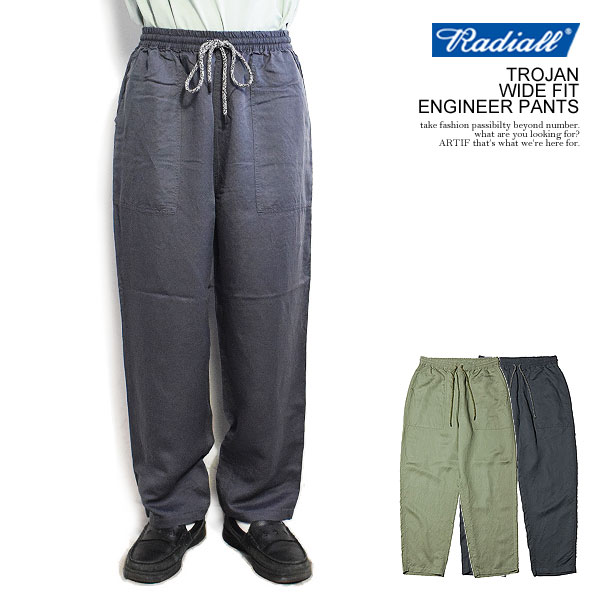 RADIALL[デッキパンツ] MIL WIDE FIT DECK PANTS