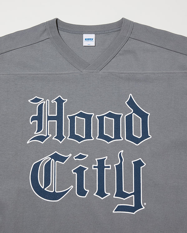 ラディアル Tシャツ RADIALL HOOD CITY - FOOTBALL T-SHIRT