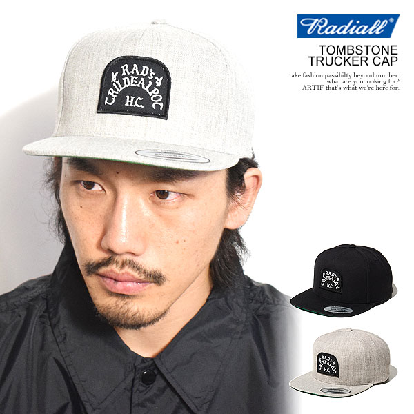 RADIALL・キャップ(未使用) RADIALL 「WHEELS - BASEBALL CAP」 6パネル ベースボールキャップ