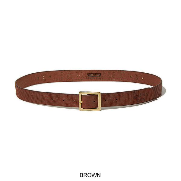 radiall スタッズレザー　ベルト RADIALL ラディアル ベルト TRUE DEAL - SQUARE BUCKLE BELT