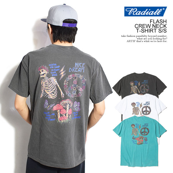 ラディアル Tシャツ RADIALL FLASH - CREW NECK T-SHIRT S/S radiall メンズ 半袖 クルーネック  HIROTTON 送料無料 ストリート : rad-24ss-tee013 : ARTIF - 通販 - Yahoo!ショッピング