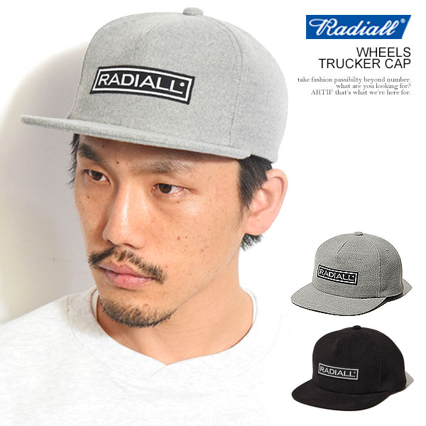 ラディアル キャップ RADIALL WHEELS - TRUCKER CAP メンズ トラッカー