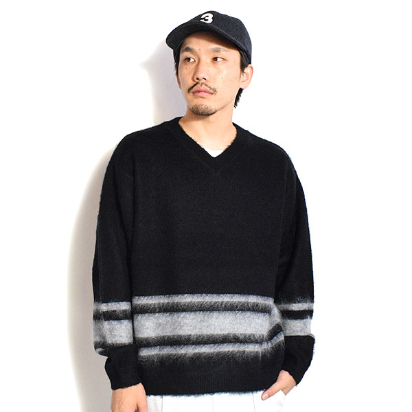 ラディアル ニット RADIALL HUNTINGTON - V NECK SWEATER L/S radiall