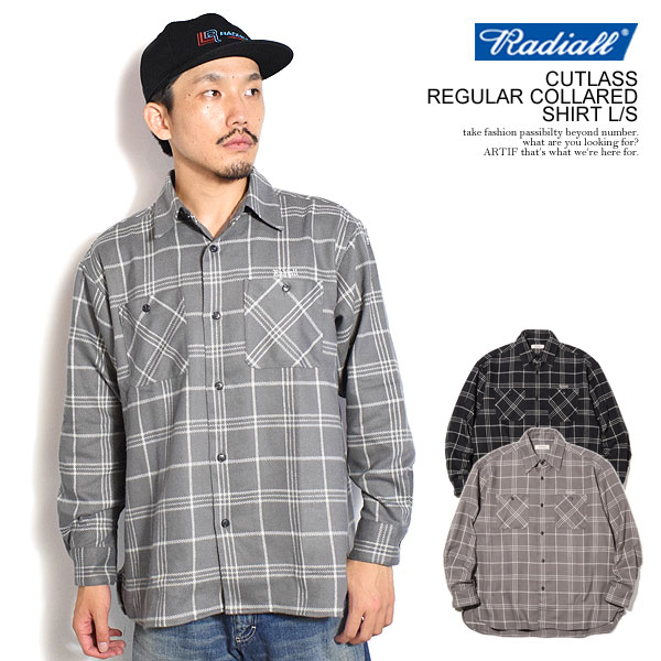 ラディアル シャツ RADIALL CUTLASS - REGULAR COLLARED SHIRT L/S
