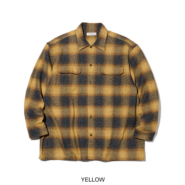 ラディアル シャツ RADIALL SHORE - OPEN COLLARED SHIRT L/S radiall