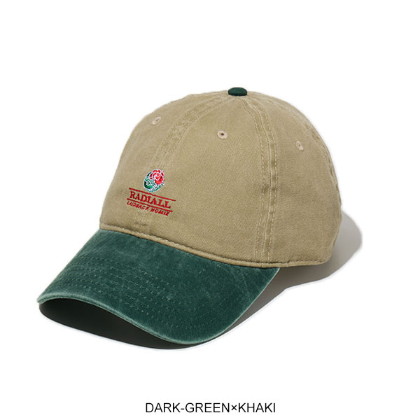 ラディアル キャップ RADIALL ROSE - BASEBALL LOW CAP radiall メンズ