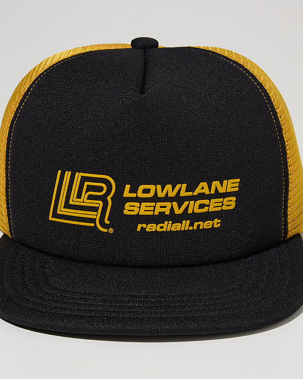Radiall ラディアル キャップ 4個セット ラディアル キャップ RADIALL LOWLANE - TRUCKER MESH CAP