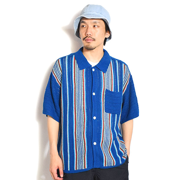 RADIALL　ニットシャツ ラディアル シャツ RADIALL NUMBER FIVE SOUTH - REGULAR
