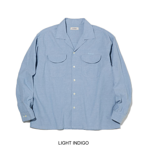 ラディアル シャツ RADIALL OLDIES - OPEN COLLARED SHIRT L/S