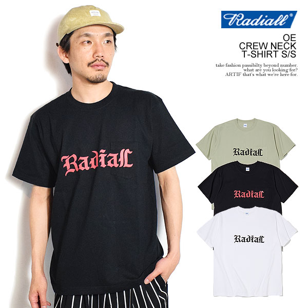 SALE セール ラディアル Tシャツ RADIALL OE - CREW NECK T-SHIRT S/S