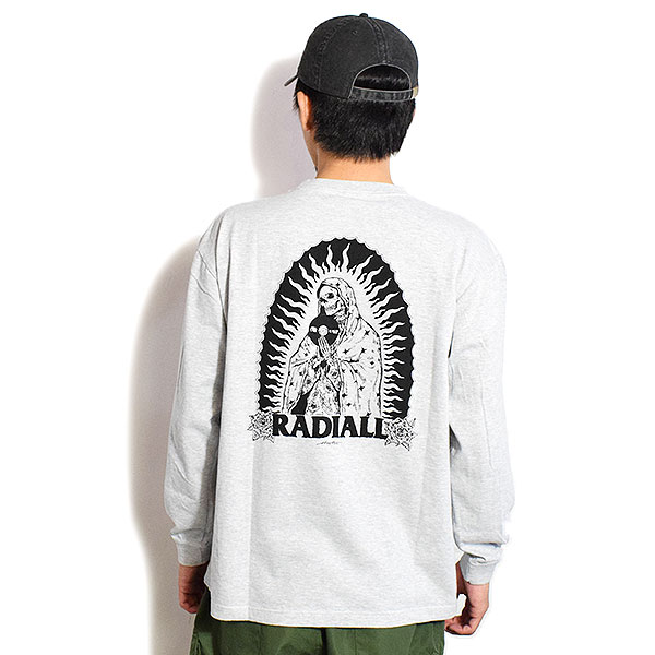 ラディアル Tシャツ RADIALL GUIDANCE - CREW NECK T-SHIRT L/S