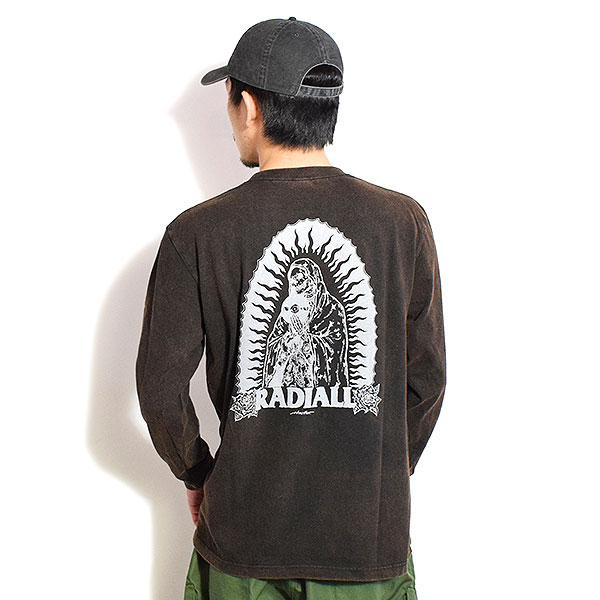 ラディアル Tシャツ RADIALL GUIDANCE - CREW NECK T-SHIRT L/S