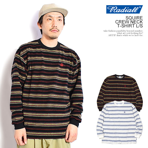ラディアル Tシャツ RADIALL SQUIRE - CREW NECK T-SHIRT L/S radiall 