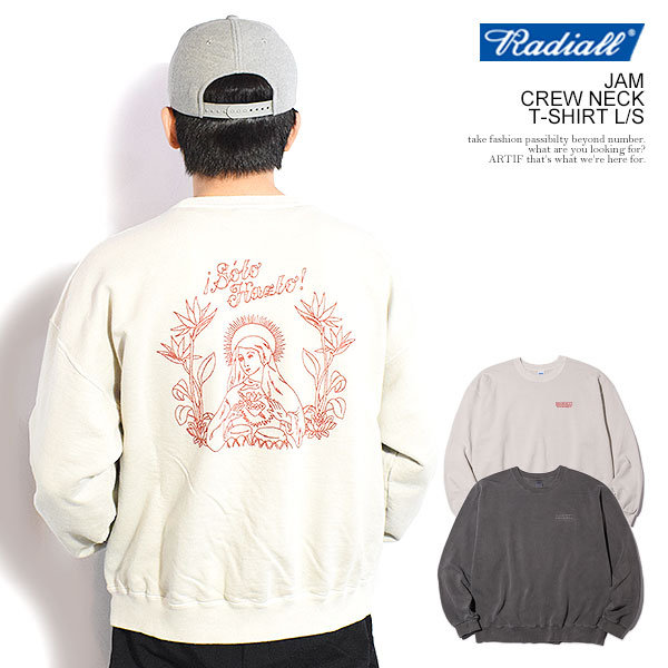SALE セール ラディアル スウェット RADIALL JAM - CREW NECK T-SHIRT