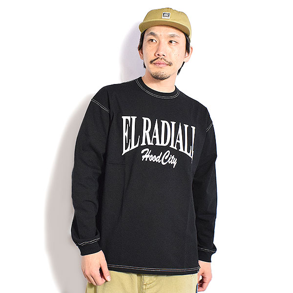 ラディアル Tシャツ RADIALL COLLEGE - CREW NECK T-SHIRT L/S radiall