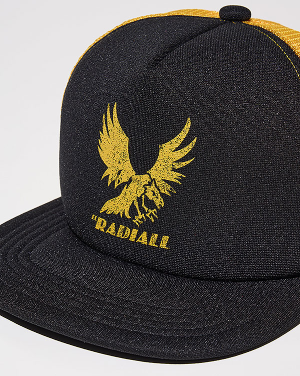 新品★RADIALL ラディアル キャップ ラディアル キャップ RADIALL EAGLE TIP - TRUCKER MESH CAP radiall