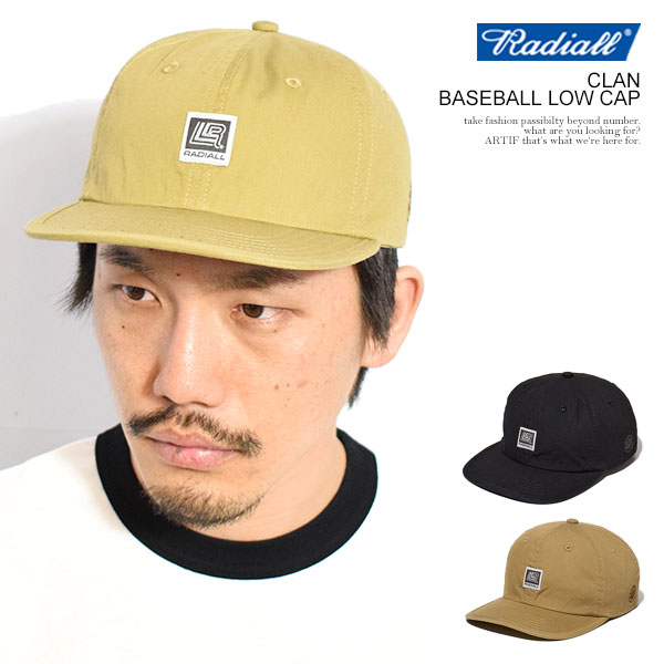 ラディアル キャップ RADIALL CLAN - BASEBALL LOW CAP radiall メンズ