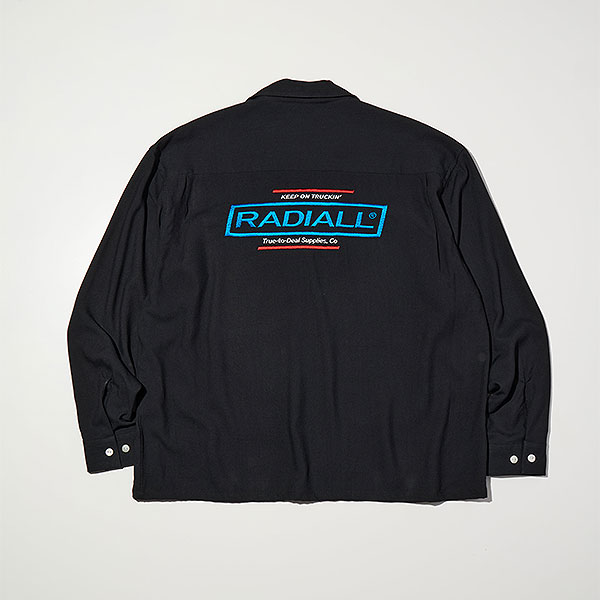 ラディアル シャツ RADIALL ROADSIDE - OPEN COLLARED SHIRT L/S