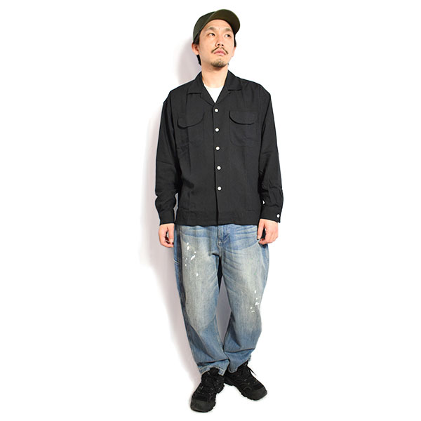 ラディアル シャツ RADIALL ROADSIDE - OPEN COLLARED SHIRT L/S