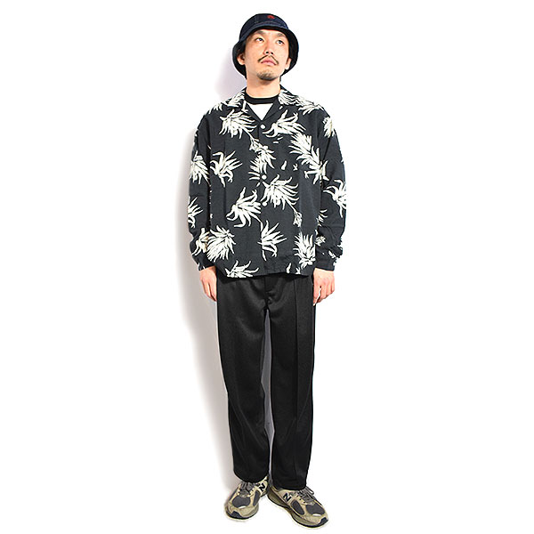 ラディアル シャツ RADIALL AGAVE - OPEN COLLARED SHIRT L/S メンズ