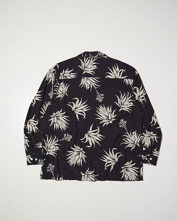 ラディアル シャツ RADIALL AGAVE - OPEN COLLARED SHIRT L/S メンズ