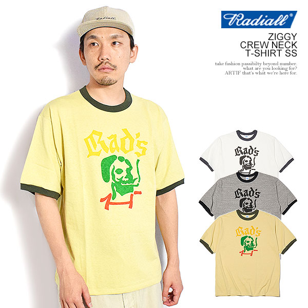 SALE セール ラディアル Tシャツ RADIALL ZIGGY - CREW NECK T-SHIRT S