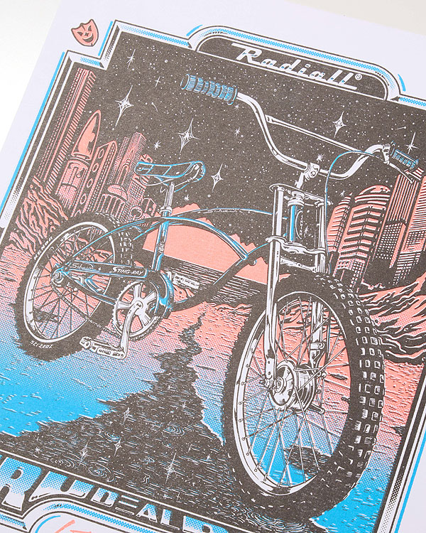 ラディアル ポスター RADIALL STINGRAY - RISOGRAPH POSTER radiall