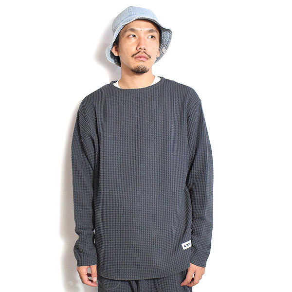 ラディアル Tシャツ RADIALL BIG WAFFLE - BOAT NECK T-SHIRT L/S