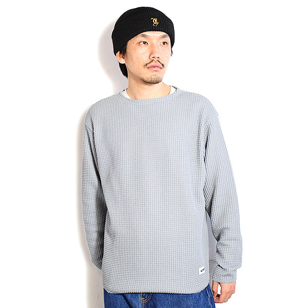 RADIALL BIG WAFFLE - BOAT NECK Tシャツ rad-bwf001a_6.jpg