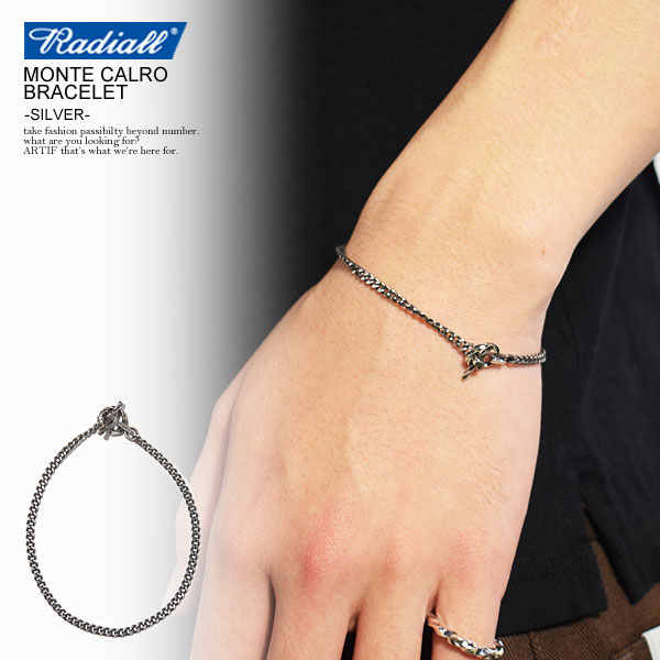 ラディアル ブレスレット RADIALL MONTE CALRO - BRACELET -SILVER- :rad-jwl027-01:ARTIF -  通販 - Yahoo!ショッピング